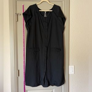 Kindred Bravely Hospital Gown XL/ XXL Black